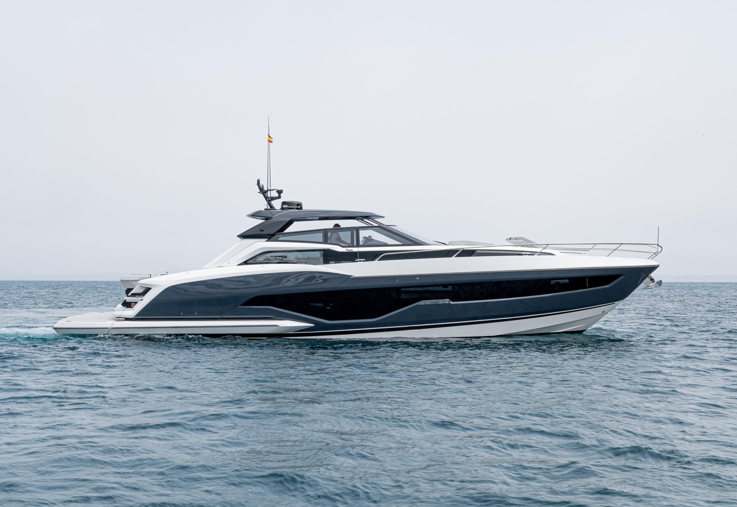 Sunseeker Superhawk 55 “LORD OF JAMAICA”, a motor yacht for charter in Malta at Portomaso